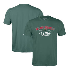 NHL Green Minnesota Wild Levelwear Richmond Ice Wall T-Shirt