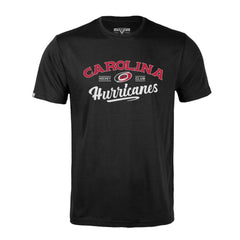 NHL Black Carolina Hurricanes Levelwear Richmond Ice Wall T-Shirt