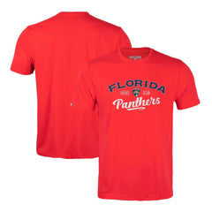 NHL Red Florida Panthers Levelwear Richmond Ice Wall T-Shirt