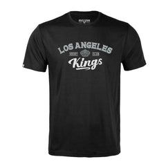 NHL Black Los Angeles Kings Levelwear Richmond Ice Wall T-Shirt