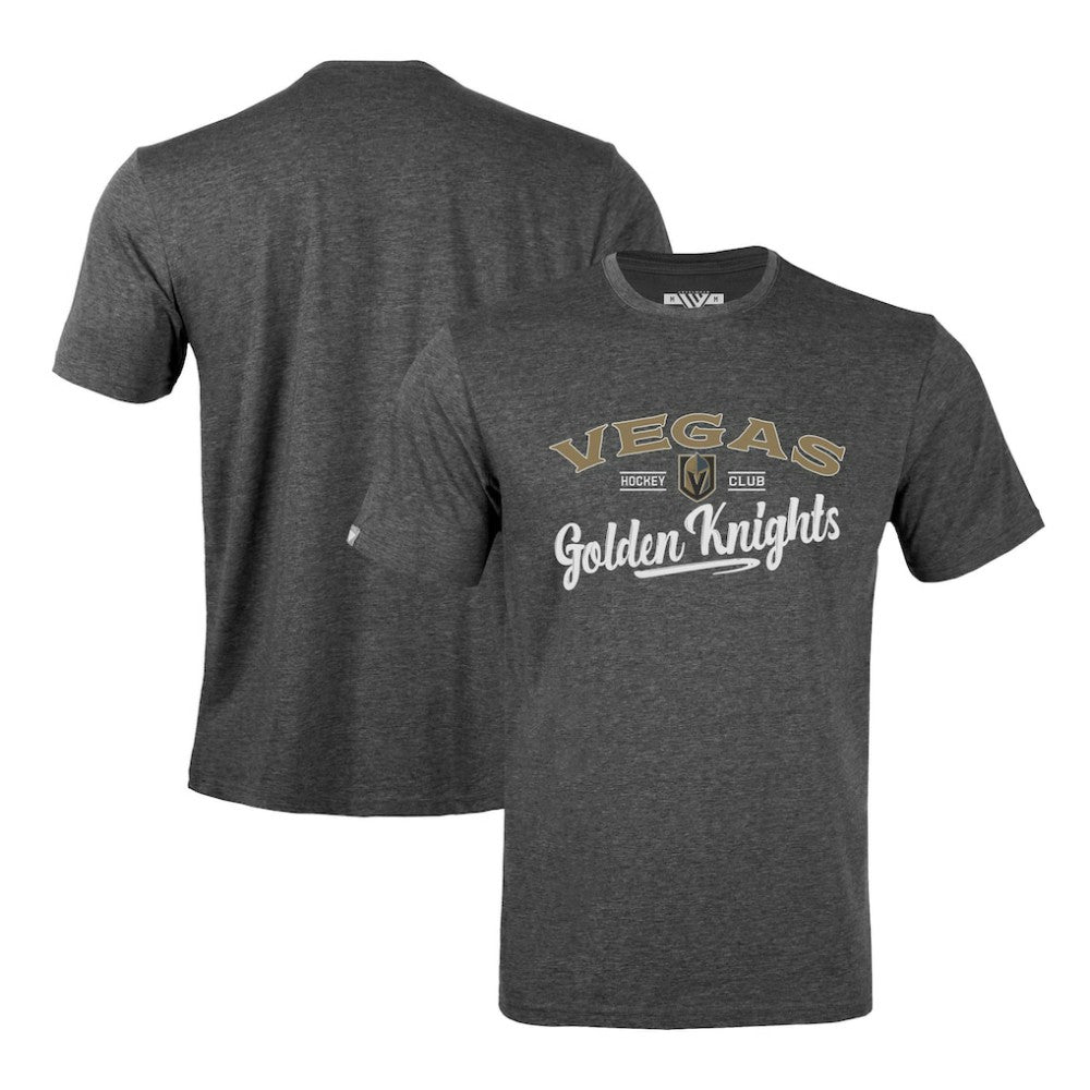 NHL Gray Vegas Golden Knights Levelwear Richmond Ice Wall T-Shirt