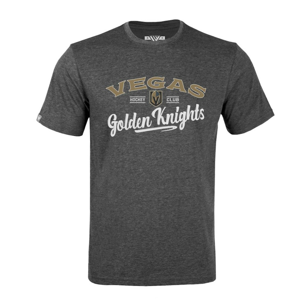 NHL Gray Vegas Golden Knights Levelwear Richmond Ice Wall T-Shirt