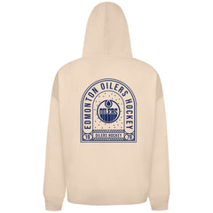 NHL Khaki Edmonton Oilers Levelwear Uphill Stained Glass Full-Zip Hoodie Jacket