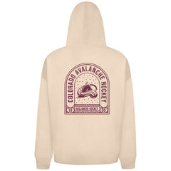 NHL Khaki Colorado Avalanche Levelwear Uphill Stained Glass Full-Zip Hoodie Jacket