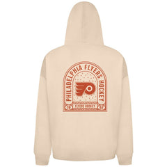 NHL Khaki Philadelphia Flyers Levelwear Uphill Stained Glass Full-Zip Hoodie Jacket