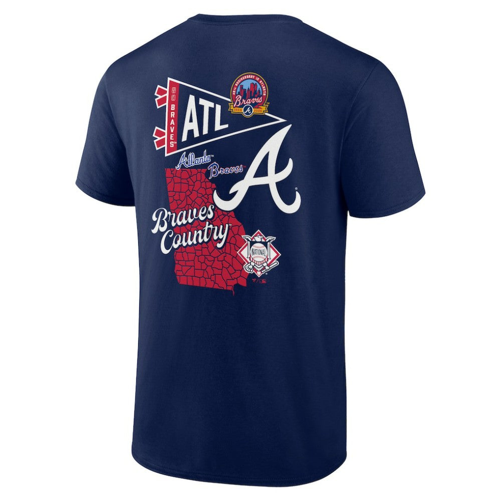 MLB Atlanta Braves Split Zone T-Shirt