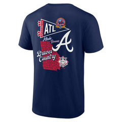 MLB Atlanta Braves Split Zone T-Shirt
