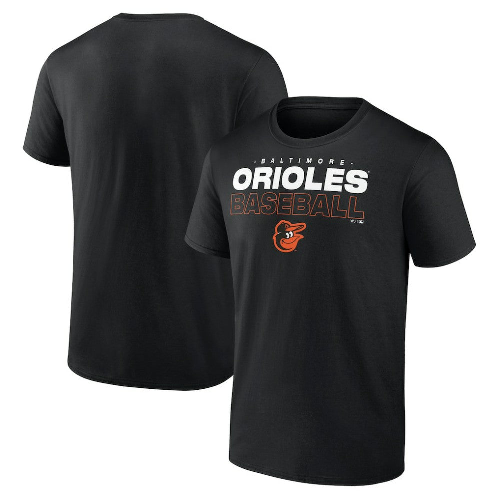 MLB Baltimore Orioles Stacked Baseball T-Shirt