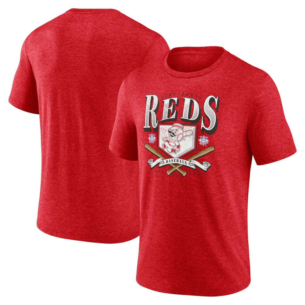 MLB Cincinnati Reds Home Tri-Blend T-Shirt