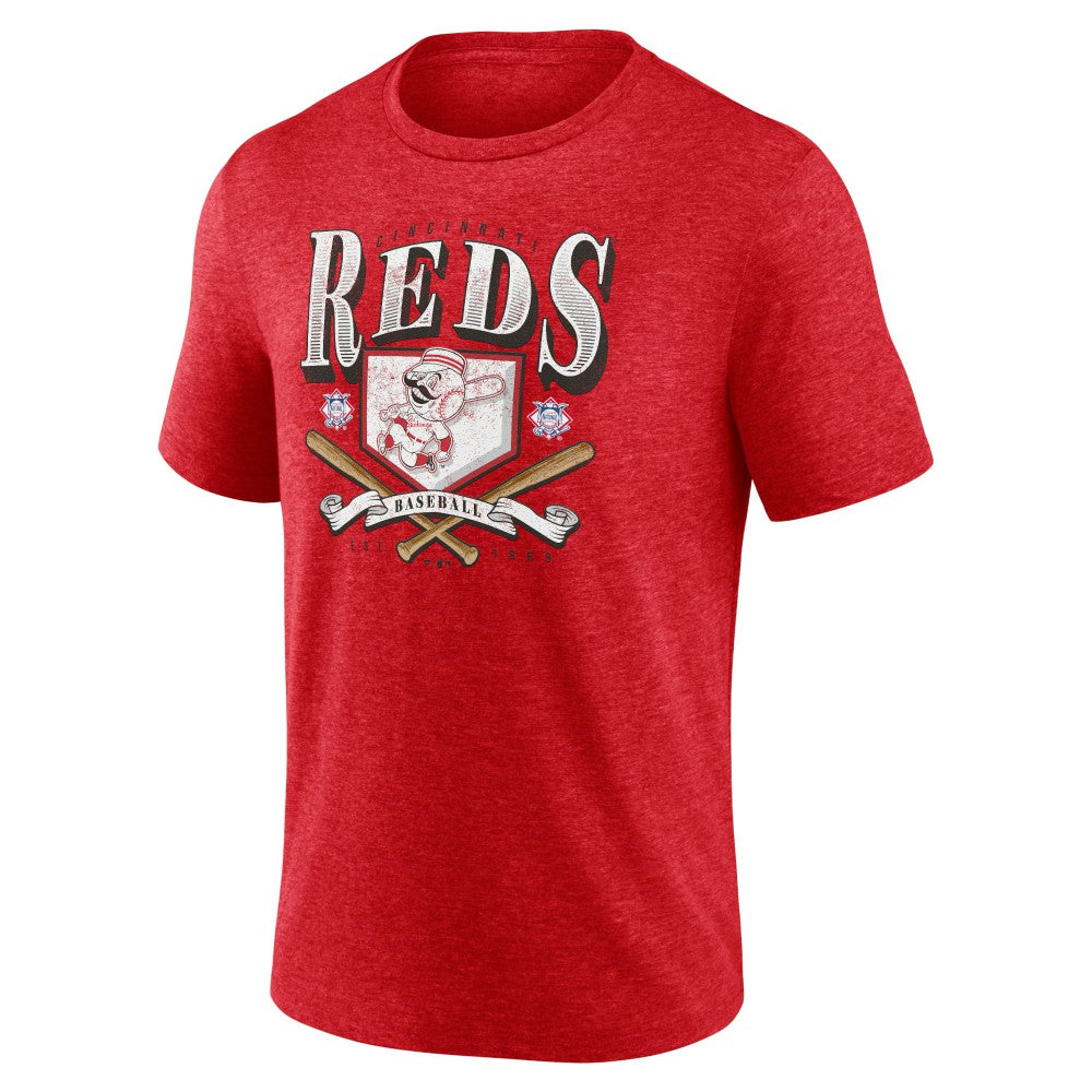 MLB Cincinnati Reds Home Tri-Blend T-Shirt