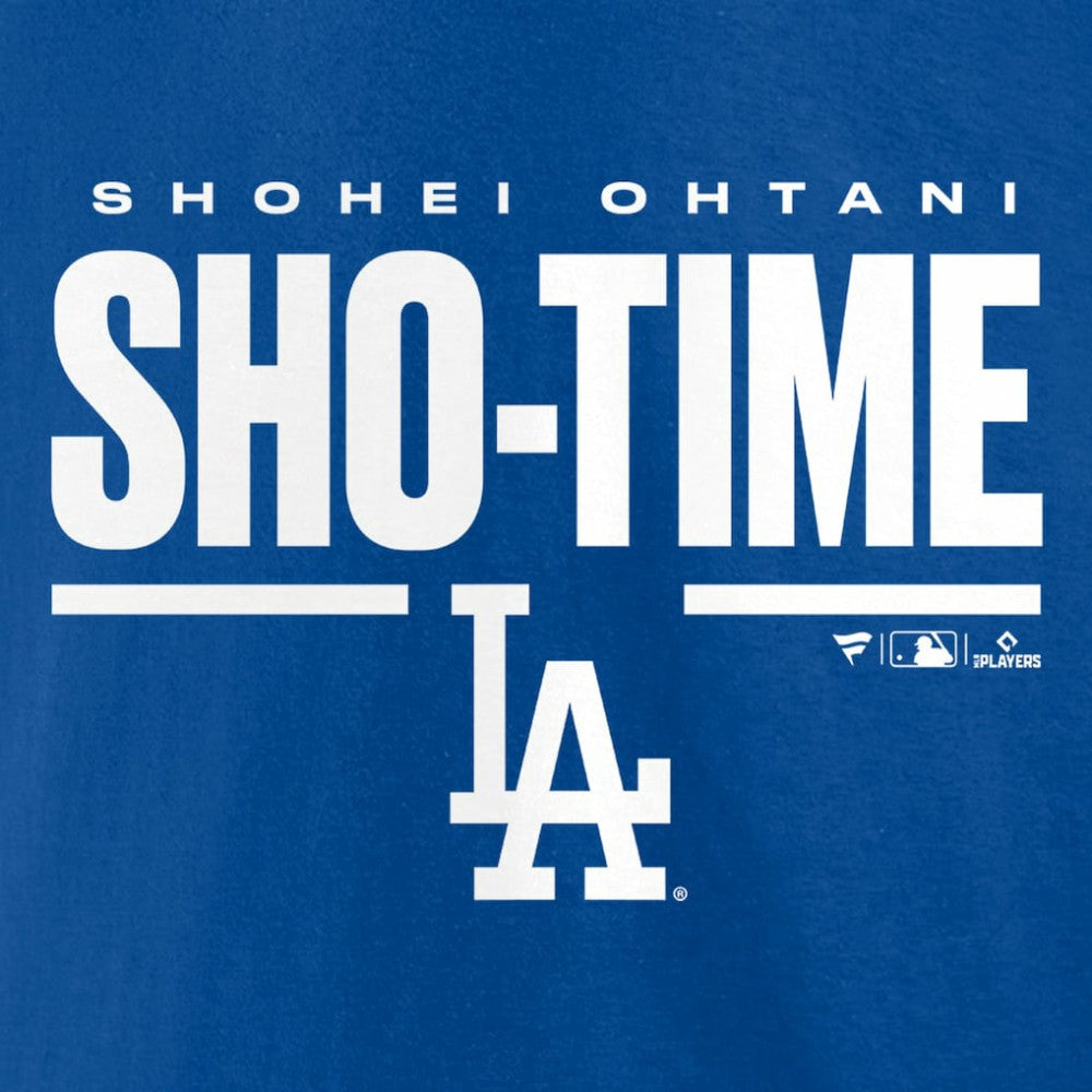 MLB Shohei Ohtani Los Angeles Dodgers Sho-Time Horizontal T-Shirt