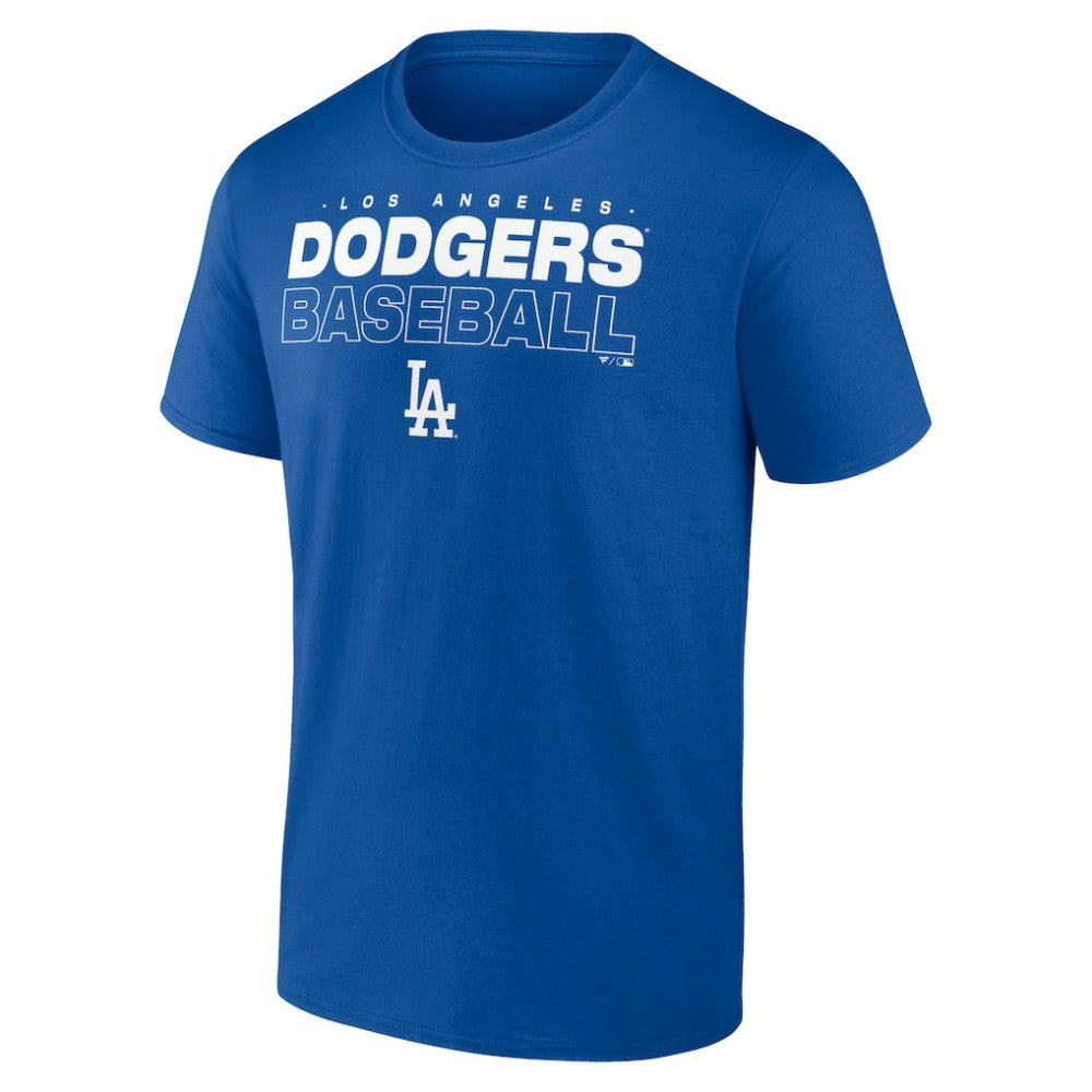 MLB Los Angeles Dodgers Stacked Baseball T-Shirt