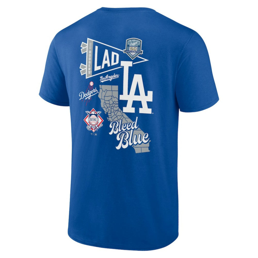 MLB Los Angeles Dodgers Split Zone T-Shirt