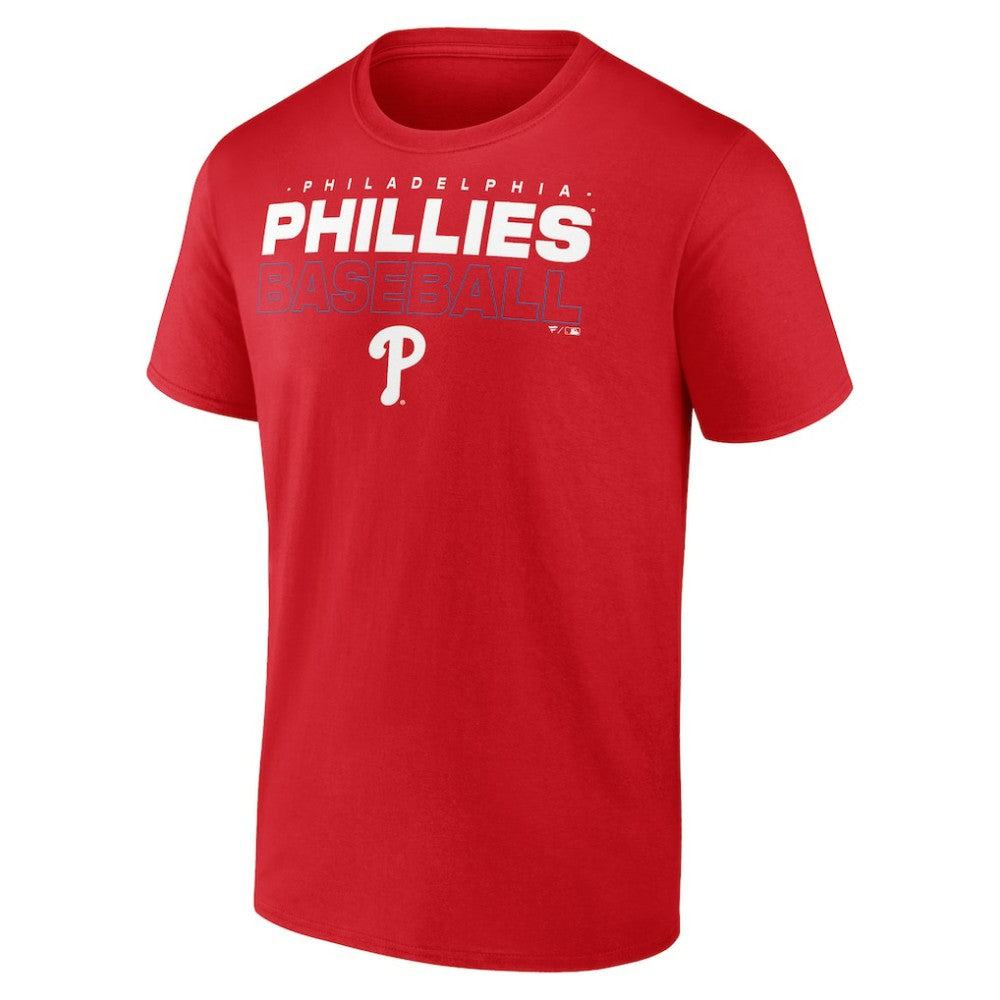 MLB Philadelphia Phillies Stacked Baseball T-Shirt