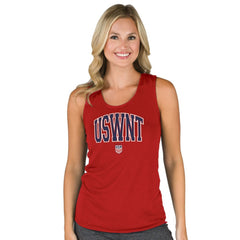 USWNT Concepts Sport Women's Marathon Racerback Scoop Neck Tank Top -  Red