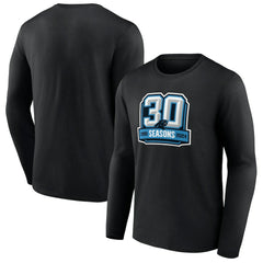 30th Anniversary Long Sleeve T-Shirt - Carolina Panthers