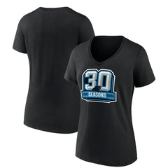 Women's 30th Anniversary V-Neck T-Shirt - Carolina Panthers