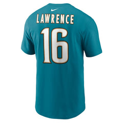 Trevor Lawrence  Throwback Name & Number T-Shirt - Jacksonville Jaguars