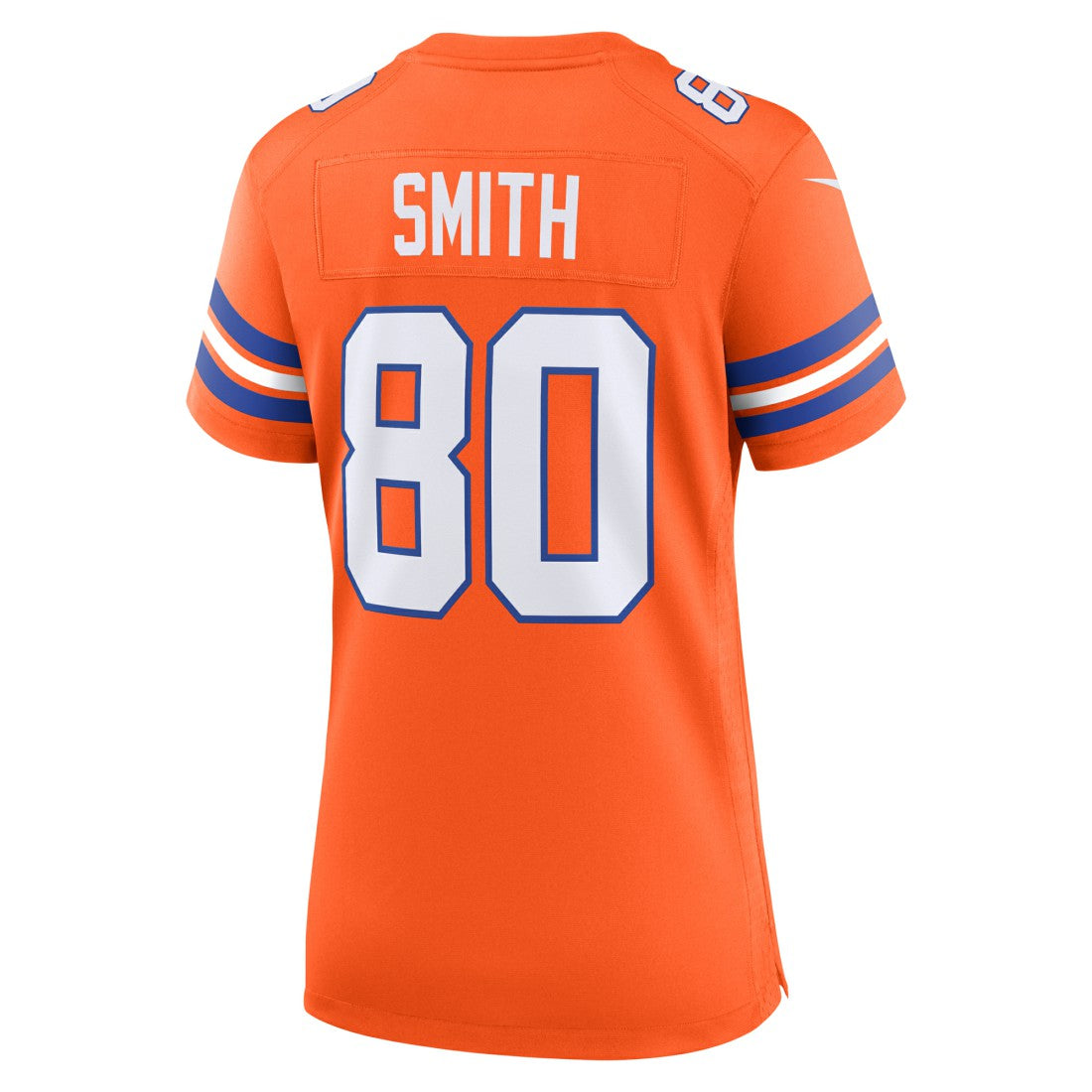 Rod Smith  Women's Mile High Collection 1977 Throwback Retired Player Game Jersey - Denver Broncos