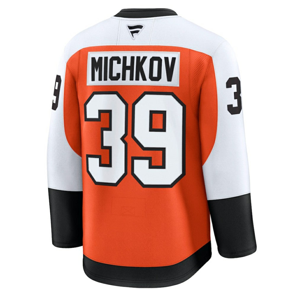 NHL Orange Matvei Michkov Philadelphia Flyers Fanatics Home Premium Jersey