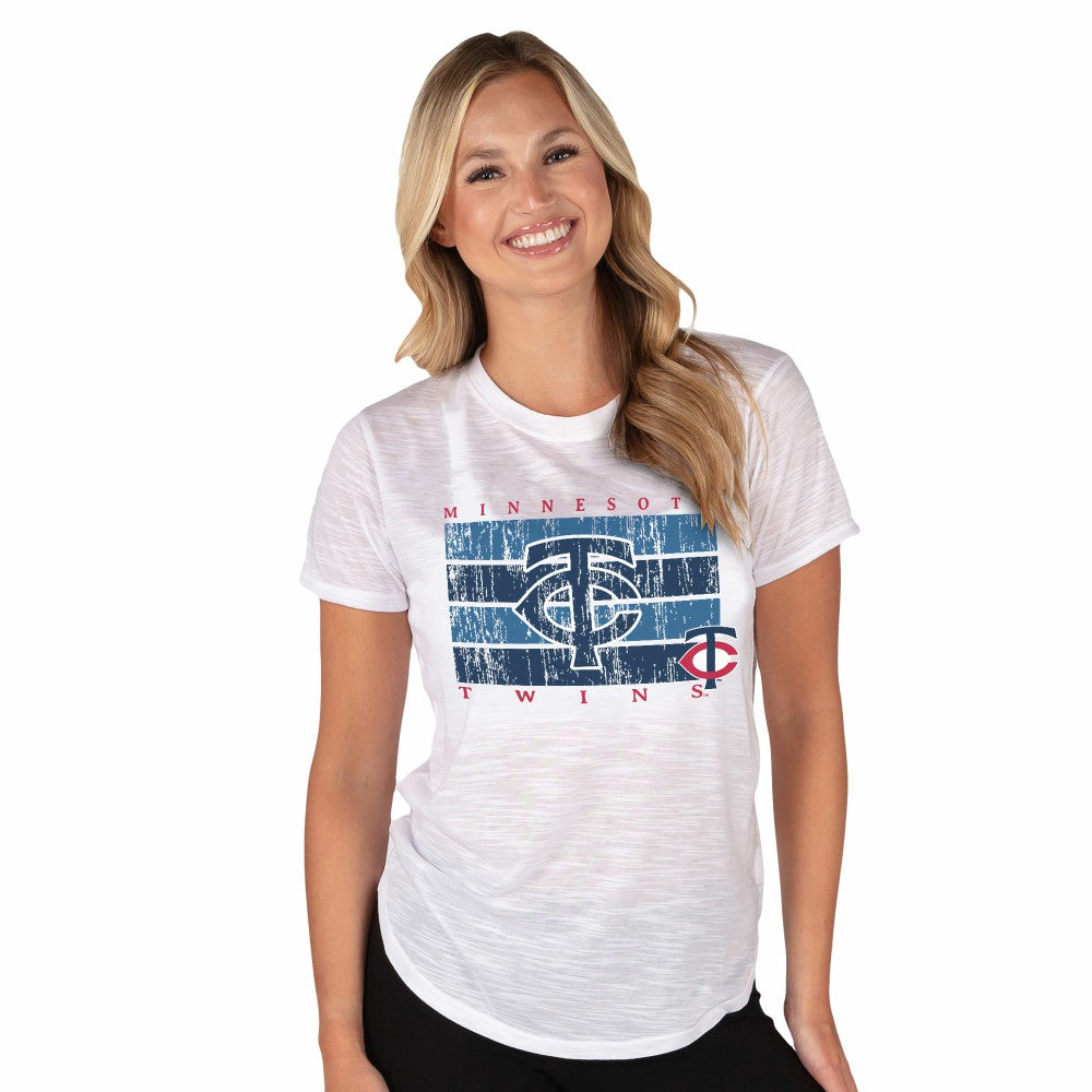MLB Minnesota Twins Concepts Sport Women's Infuse Knit Top