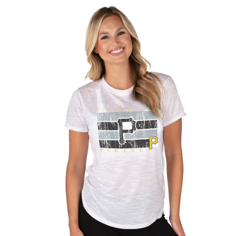 MLB Pittsburgh Pirates Concepts Sport Women's Infuse Knit Top