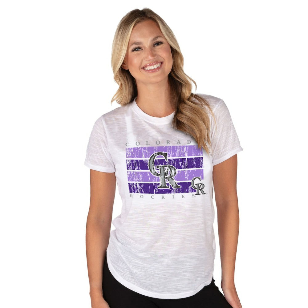 MLB Colorado Rockies Concepts Sport Women's Infuse Knit Top
