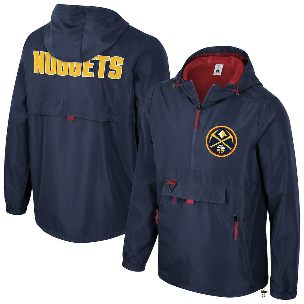 NBA Denver Nuggets Stadium Essentials Unisex Compete Quarter-Zip Windbreaker Jacket sale