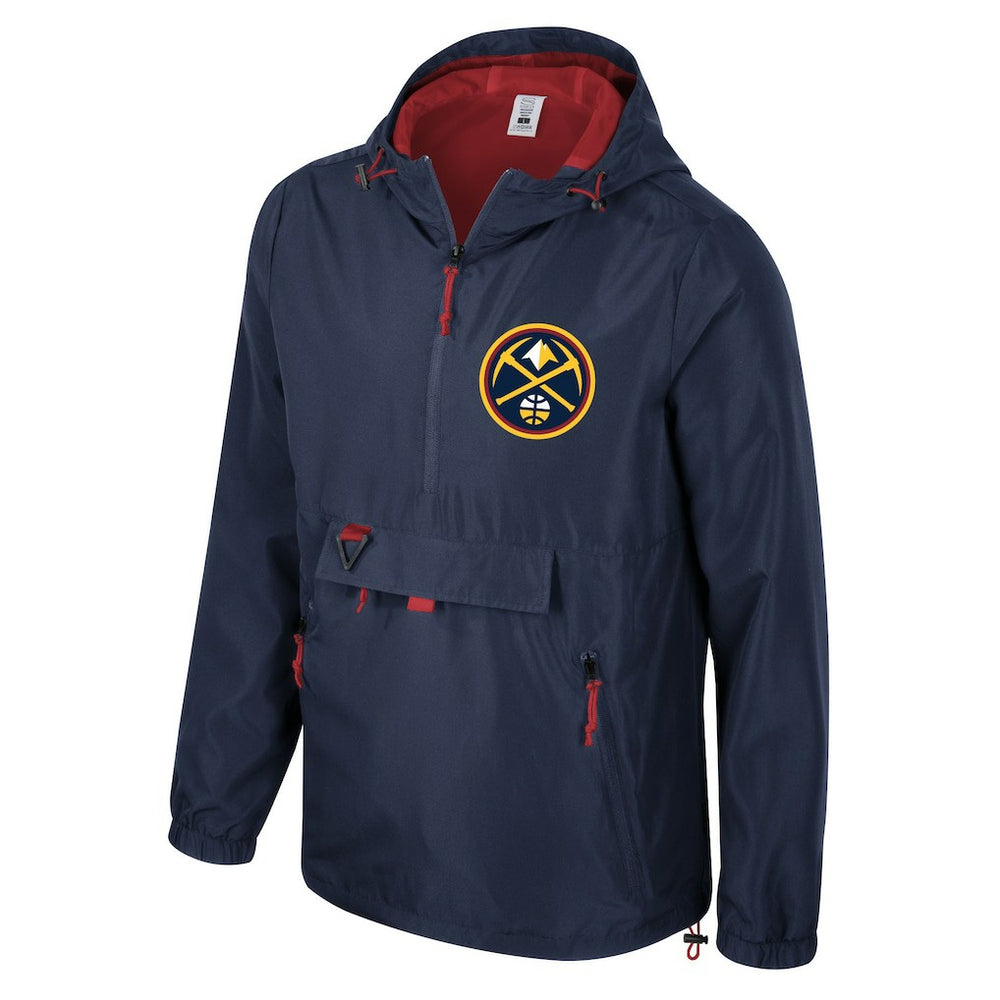 NBA Denver Nuggets Stadium Essentials Unisex Compete Quarter-Zip Windbreaker Jacket sale