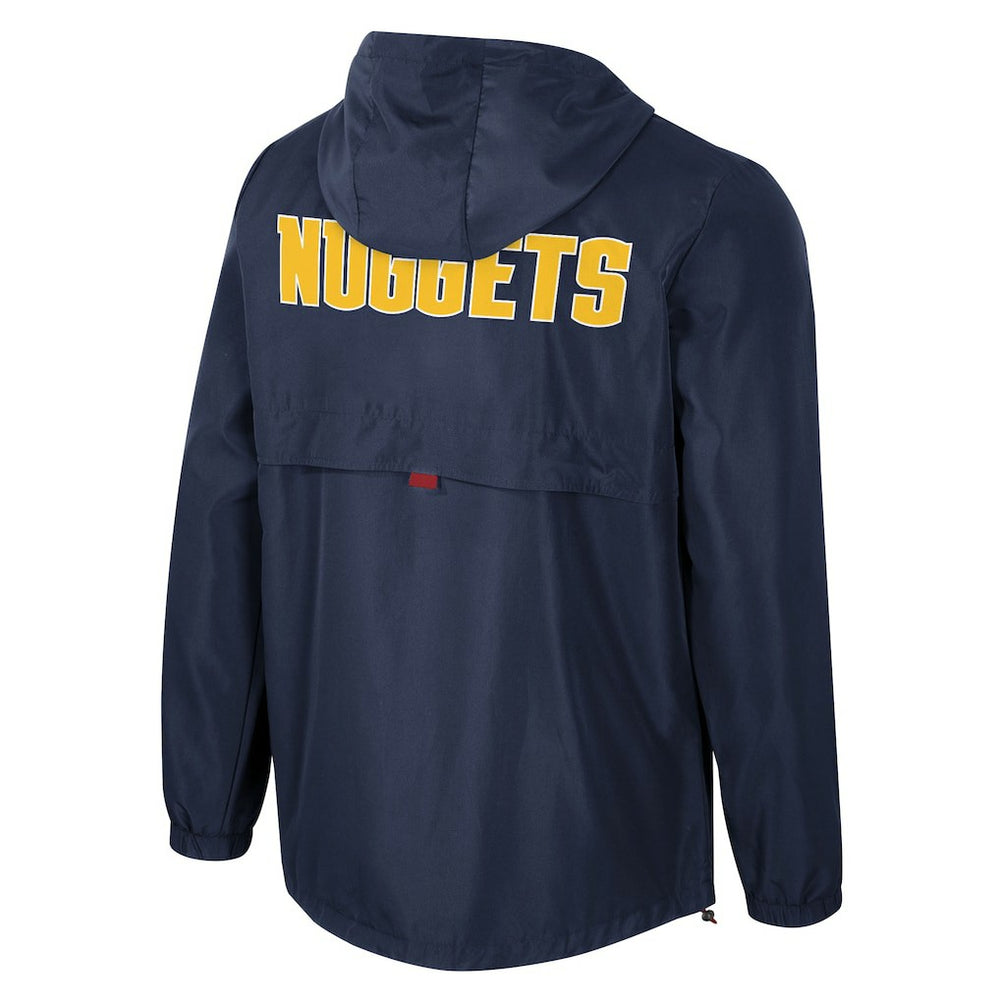 NBA Denver Nuggets Stadium Essentials Unisex Compete Quarter-Zip Windbreaker Jacket sale
