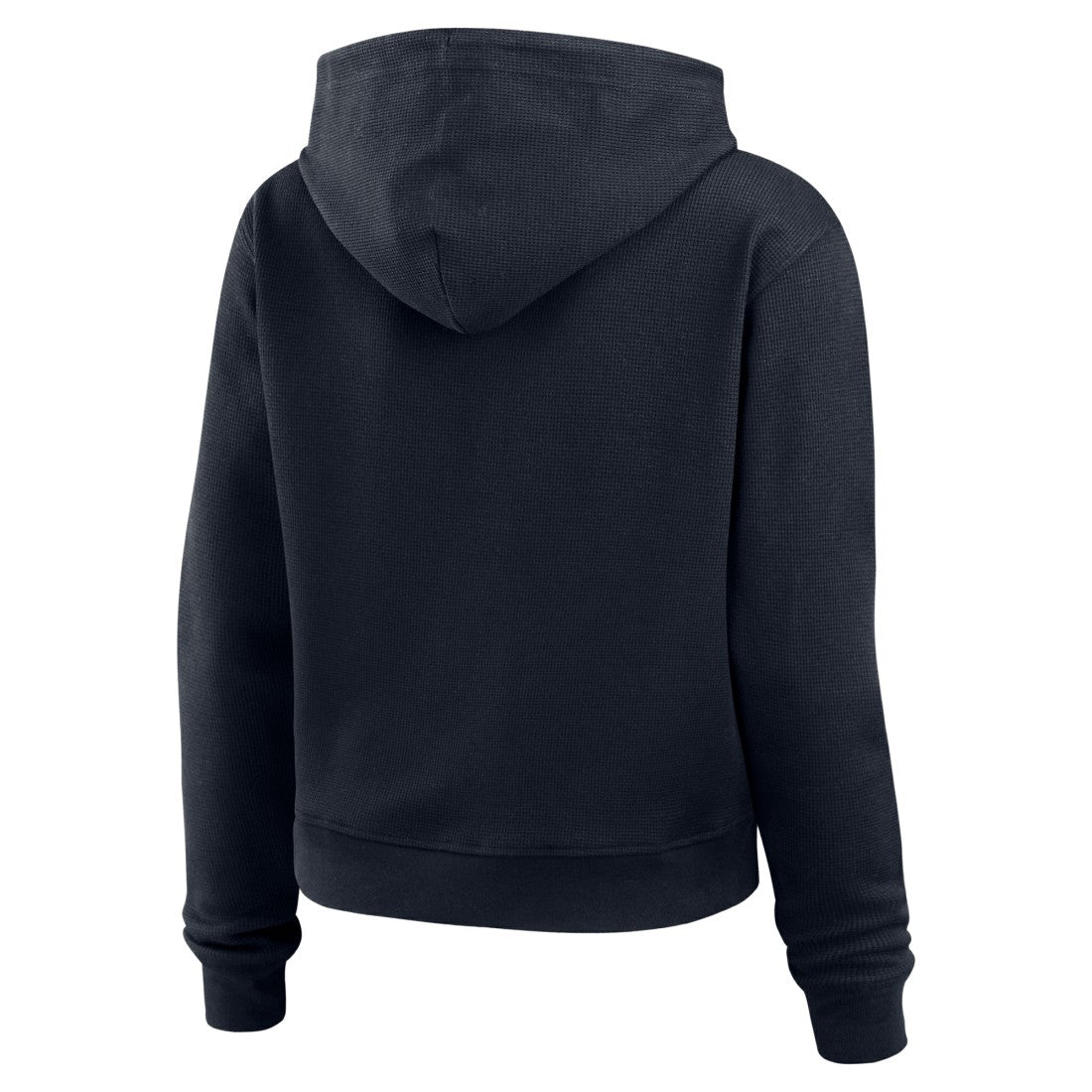 WEAR by Erin Andrews Women's Plus Size Waffle Hoodie Pullover Top - Houston Texans