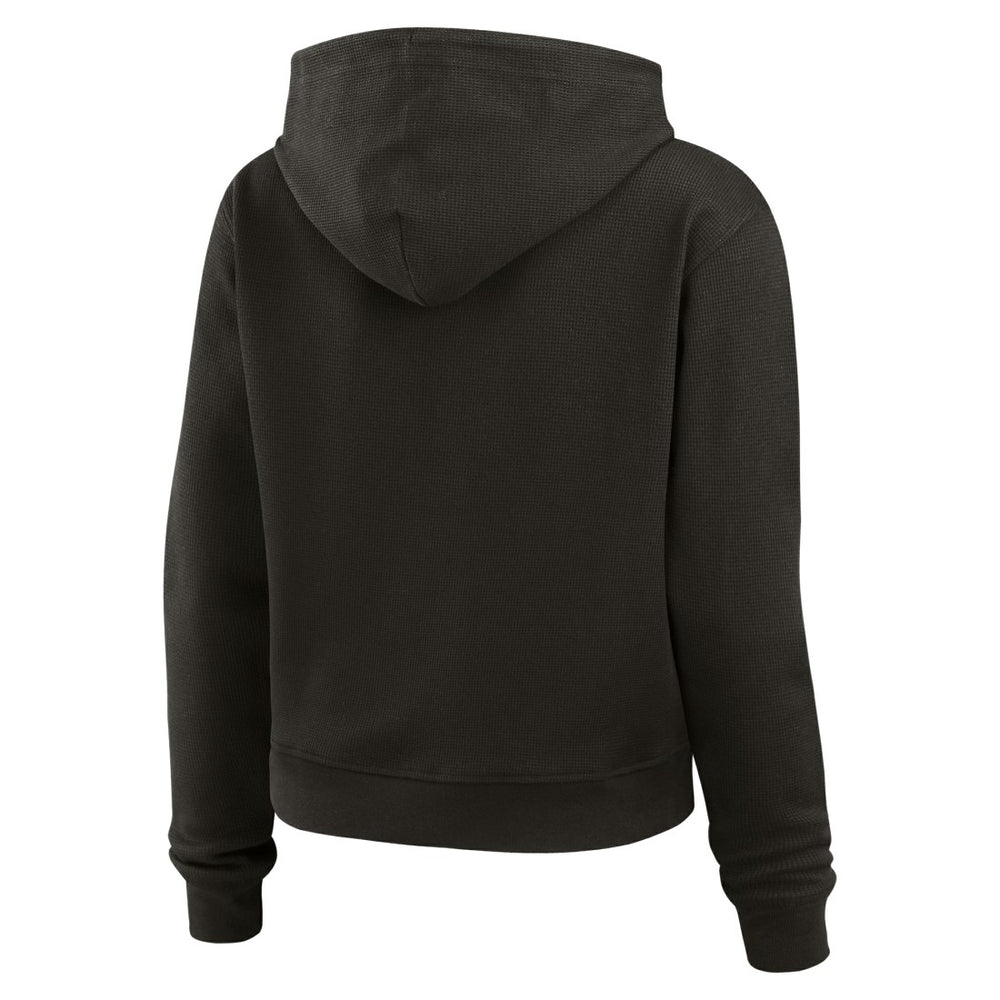 WEAR by Erin Andrews Women's Plus Size Waffle Hoodie Pullover Top - Tampa Bay Buccaneers