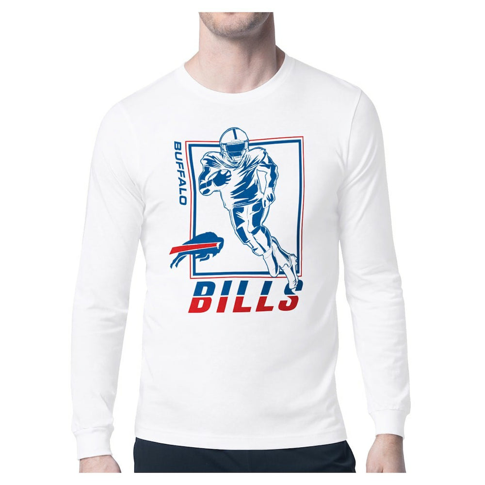 Starter Player Grid Graphic Long Sleeve T-Shirt - Buffalo Bills