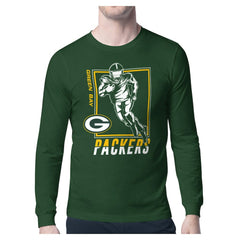 Starter Player Grid Graphic Long Sleeve T-Shirt - Green Bay Packers