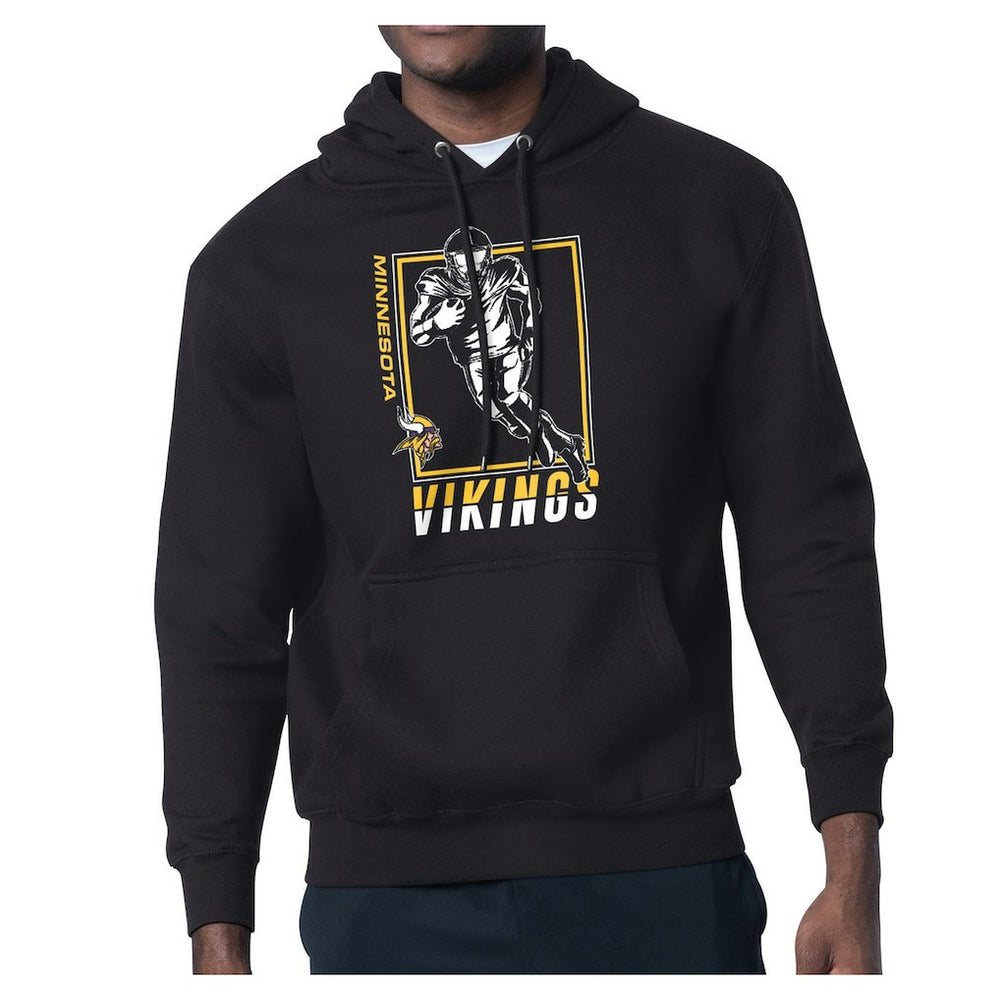 Starter Player Grid Pullover Hoodie - Minnesota Vikings