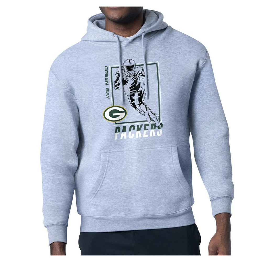 Starter Player Grid Pullover Hoodie - Green Bay Packers