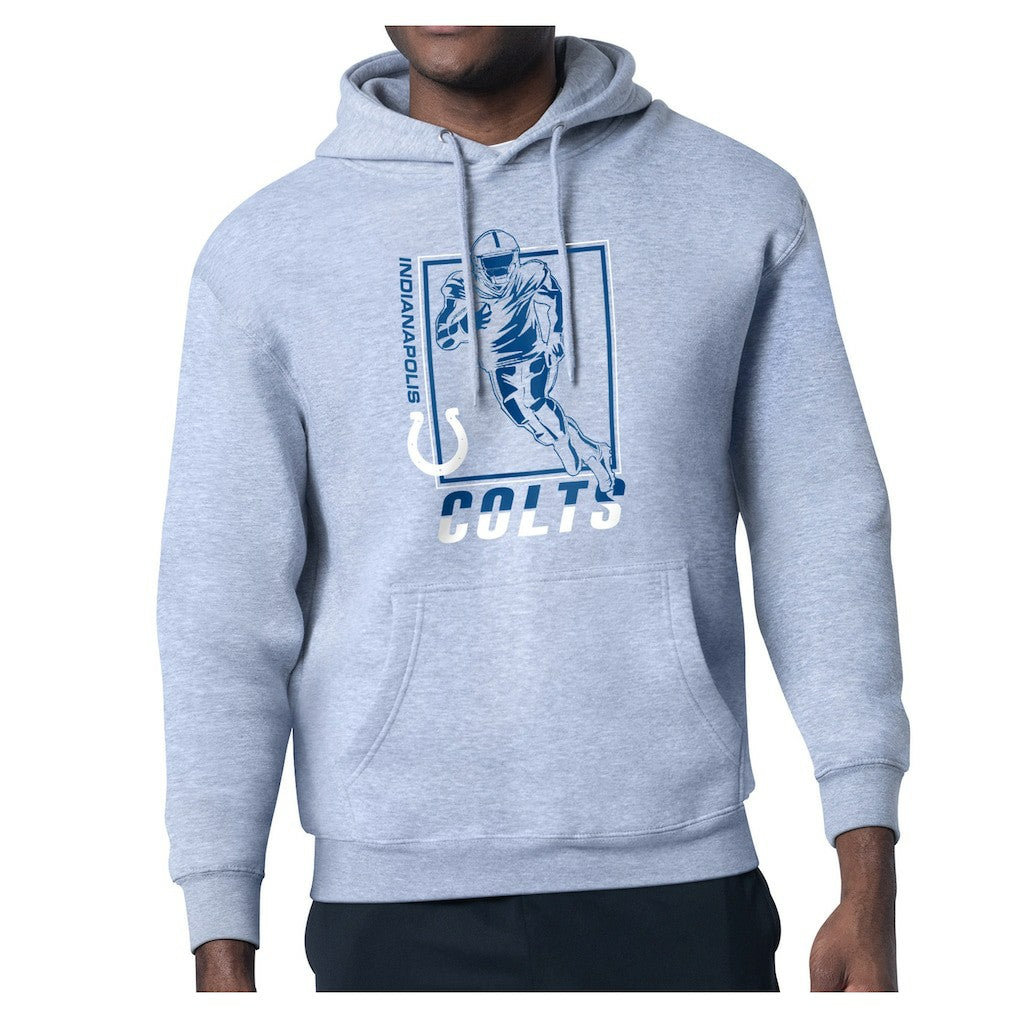 Starter Player Grid Pullover Hoodie - Indianapolis Colts