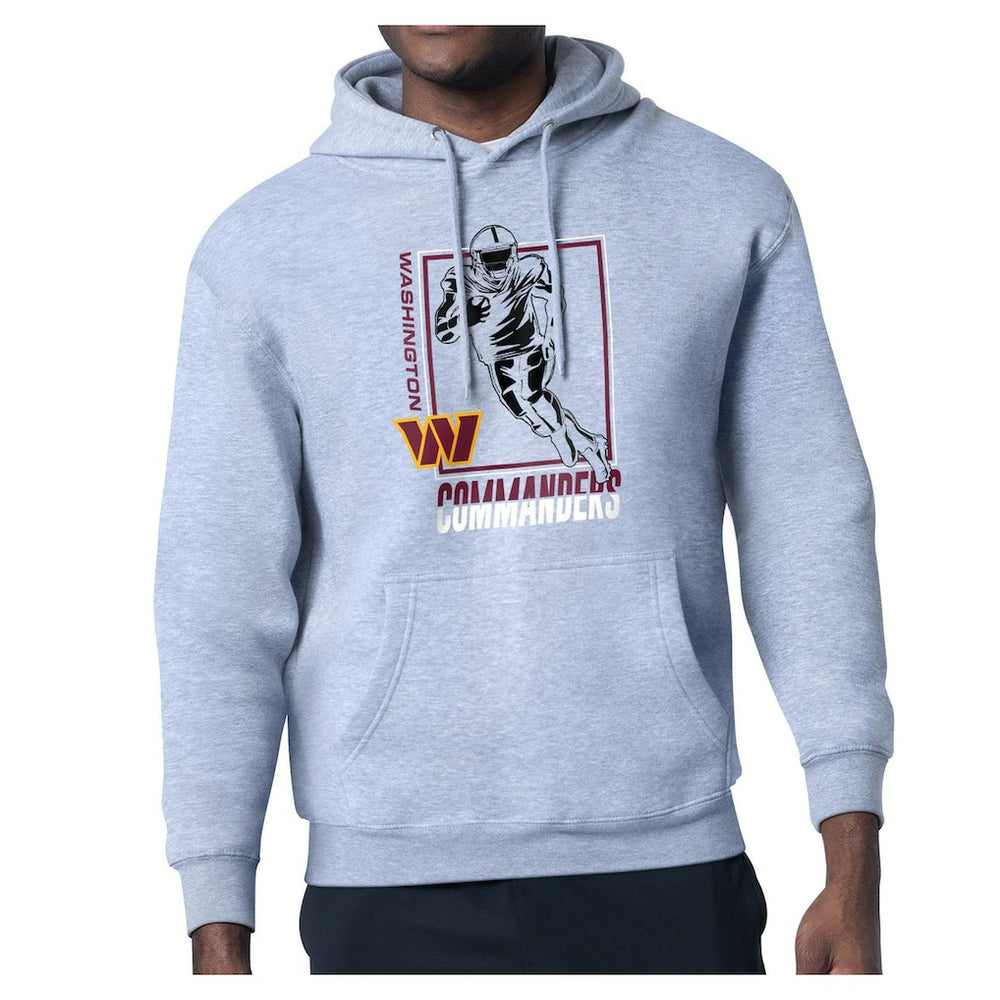 Starter Player Grid Pullover Hoodie - Washington Commanders