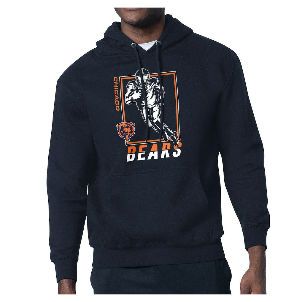 Starter Player Grid Pullover Hoodie - Chicago Bears