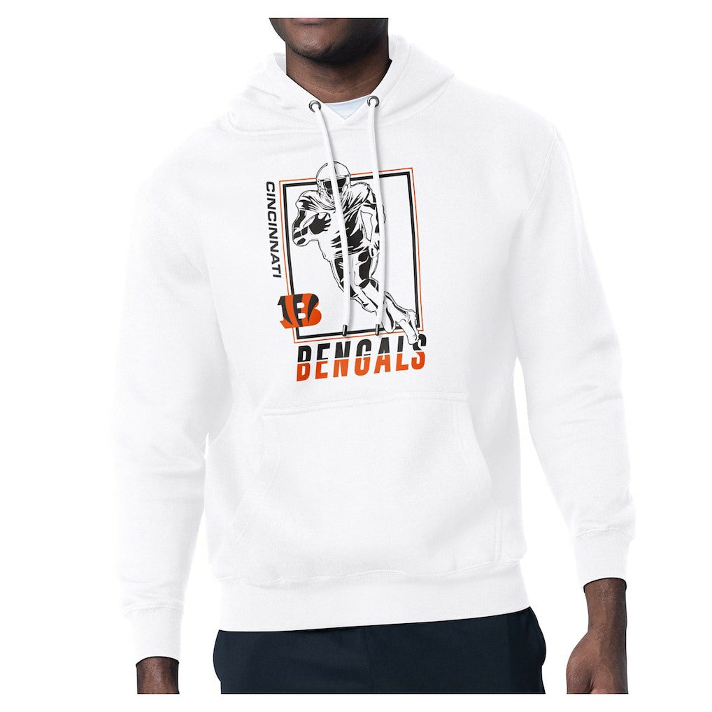 Starter Player Grid Pullover Hoodie - Cincinnati Bengals