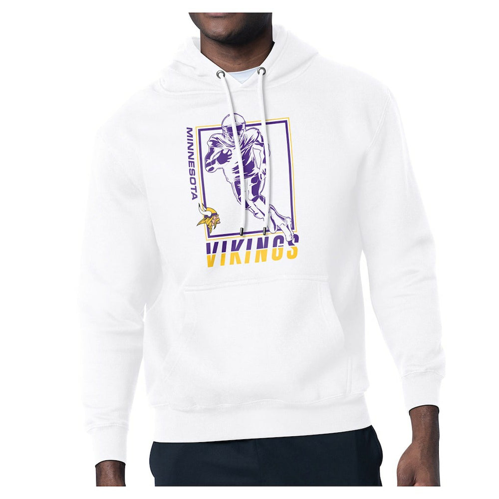 Starter Player Grid Pullover Hoodie - Minnesota Vikings