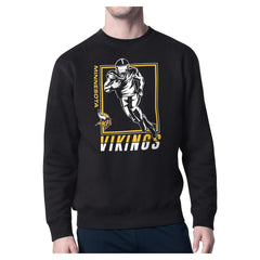 Starter Player Grid Pullover Sweatshirt - Minnesota Vikings
