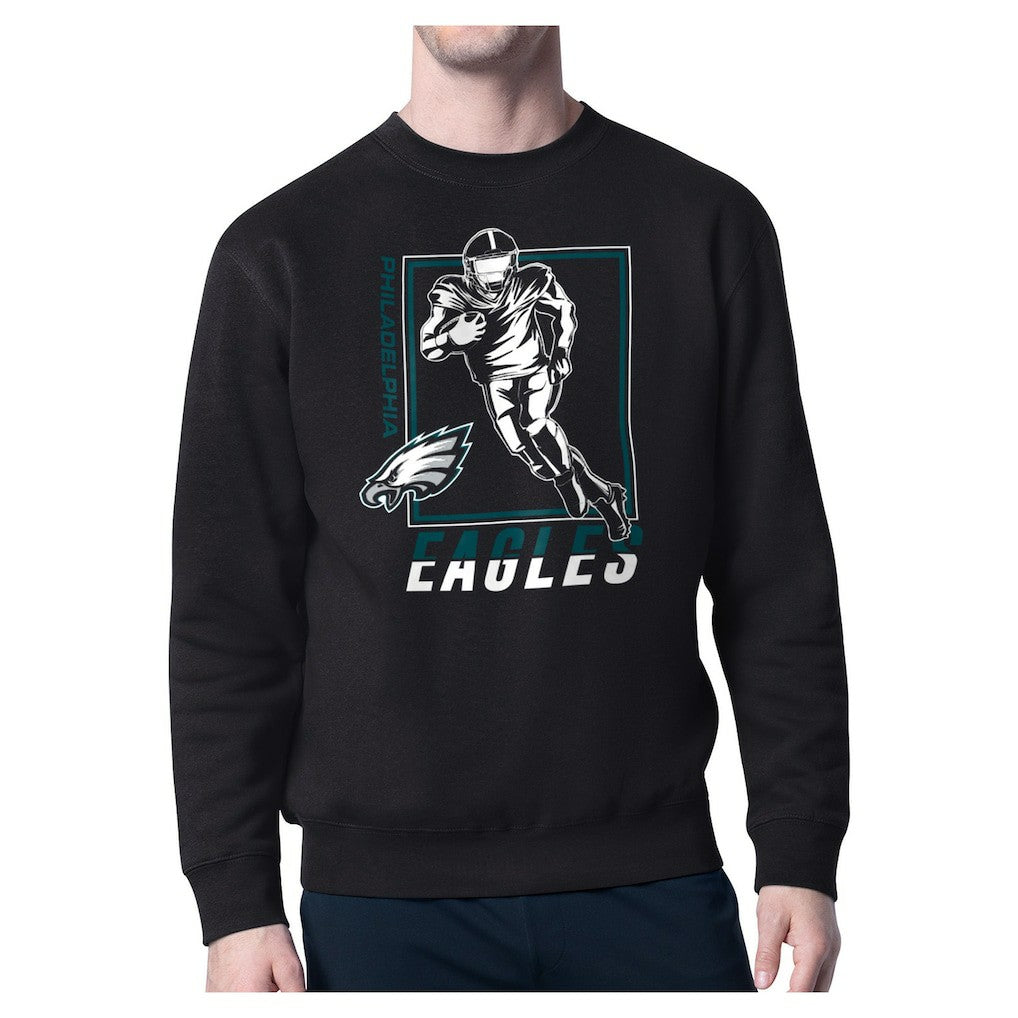 Starter Player Grid Pullover Sweatshirt - Philadelphia Eagles
