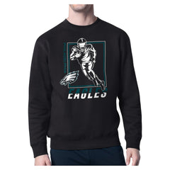 Starter Player Grid Pullover Sweatshirt - Philadelphia Eagles