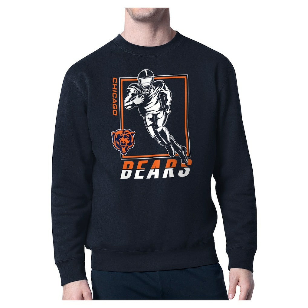 Starter Player Grid Pullover Sweatshirt - Chicago Bears