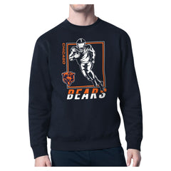 Starter Player Grid Pullover Sweatshirt - Chicago Bears