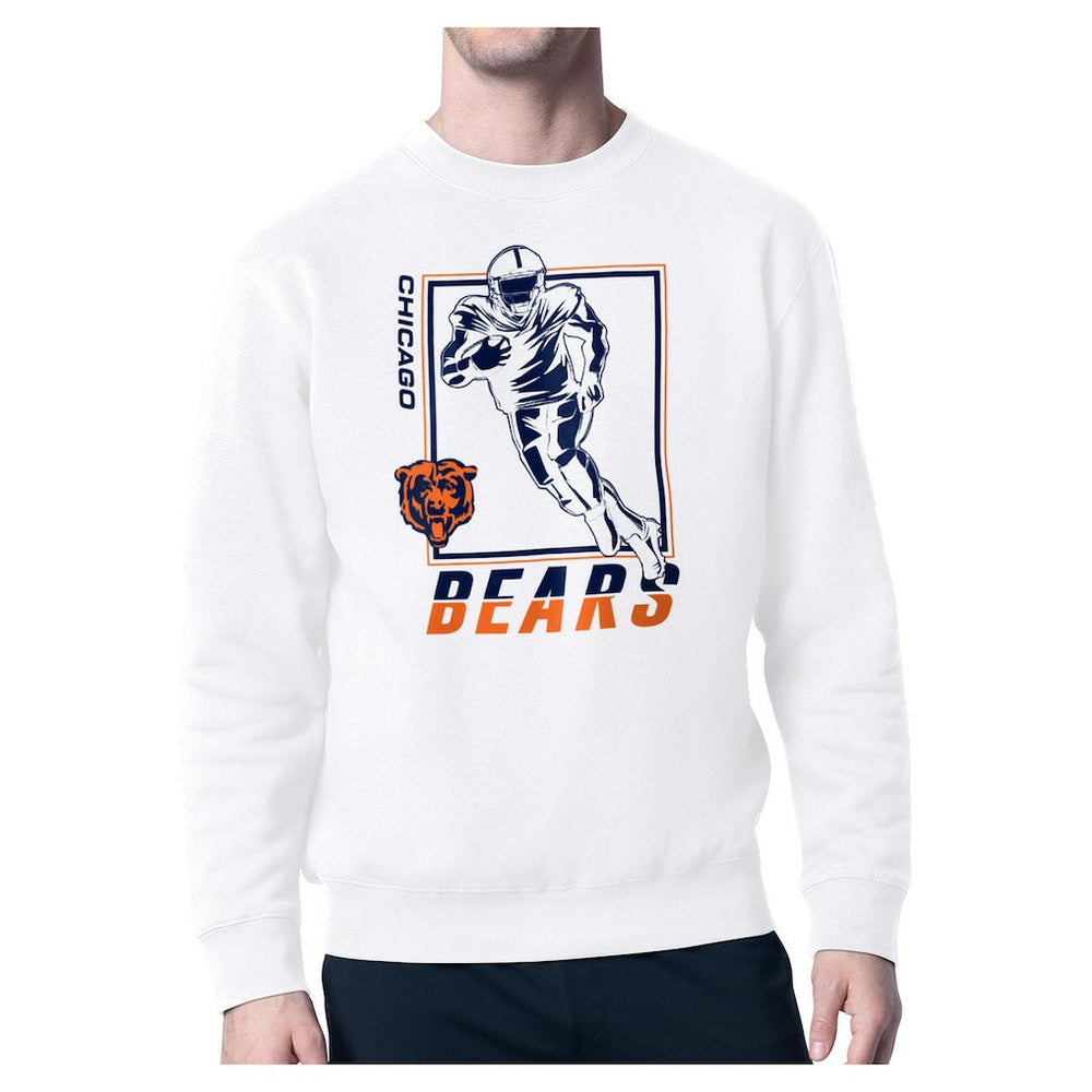 Starter Player Grid Pullover Sweatshirt - Chicago Bears