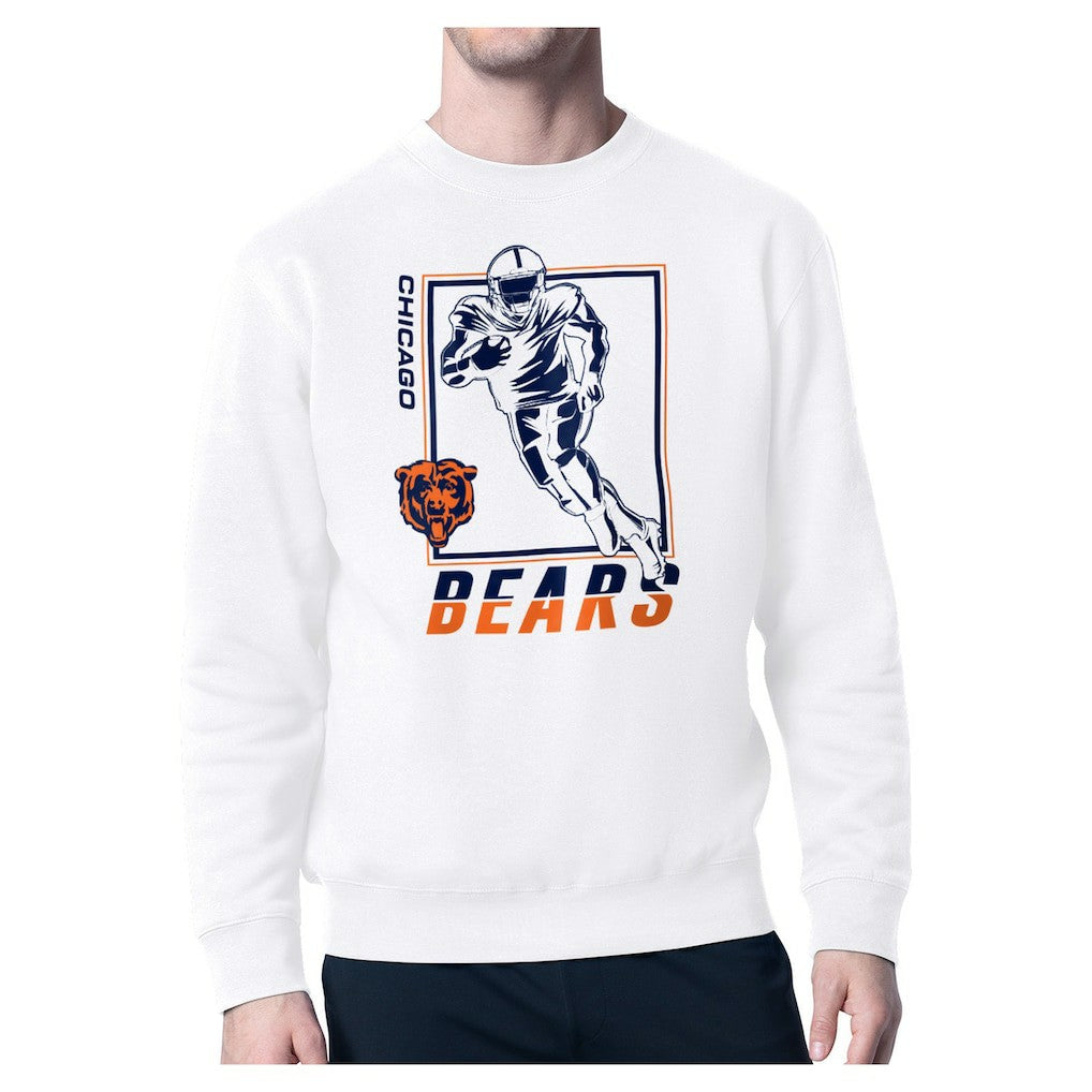 Starter Player Grid Pullover Sweatshirt - Chicago Bears