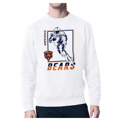 Starter Player Grid Pullover Sweatshirt - Chicago Bears