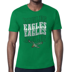 Starter Stacked Retro Logo T-Shirt - Philadelphia Eagles
